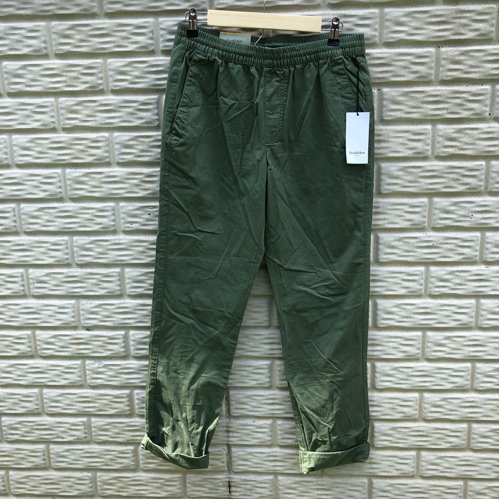 GOOD FELLOW trouser drawstring pants